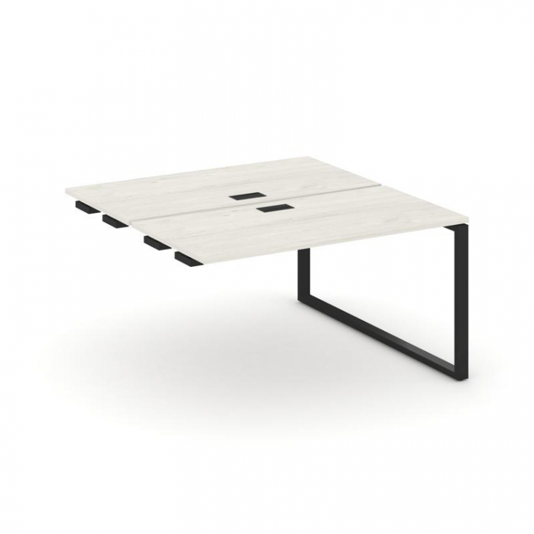 Style Project Стол-приставка к опор. элем. SN-6O.DPRS-002 Дуб Наварра/Металл Черный 1180*1232*750