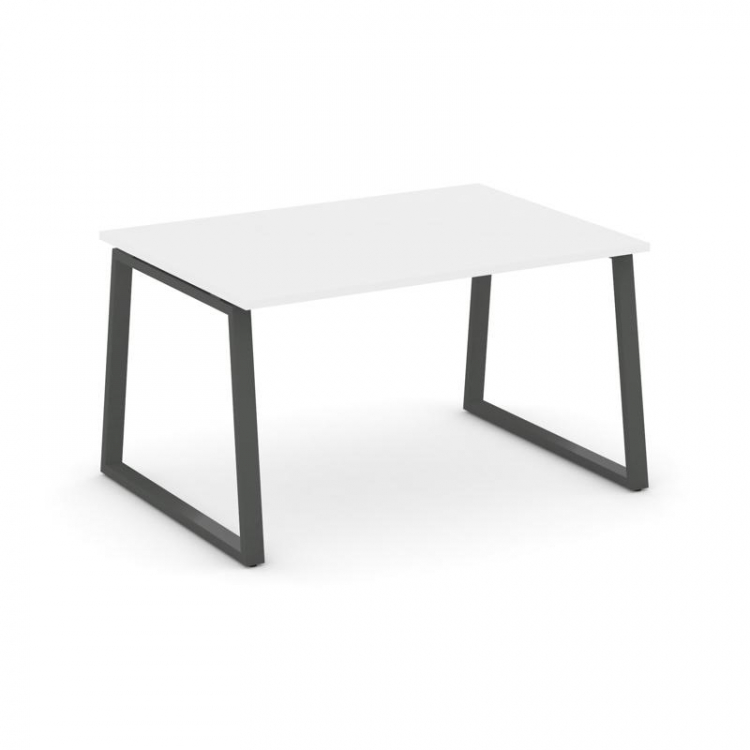 Style Project Стол переговорный SN-6T1.SPRG-001.3 Белый/Металл Антрацит 980*980*750