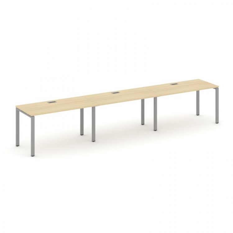 Style Project Рабочая станция 1 сторон. SN-6P.ORS-032 Акация Лорка/Металл Серый 3540*600*750