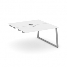 Style Project Стол-приставка к опор. элем. SN-6T1.DPRS-002 Белый/Металл Серый/Заглушка Пластик Сереб