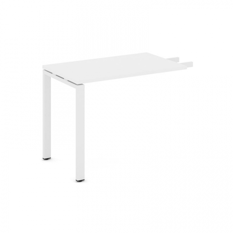 Style Project Брифинг-приставка SN-6P.BR-004 Белый/Металл Белый 1180*600*750