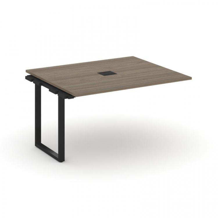 Style Project Проходной наб. элем. перег. стола SN-6O.NSPRG-034 Вяз Благородный/Металл Черный 1580*1