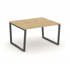 Style Project Стол переговорный SN-6T2.SPRG-034.3 Тиквуд Светлый/Металл Антрацит 1580*1180*750