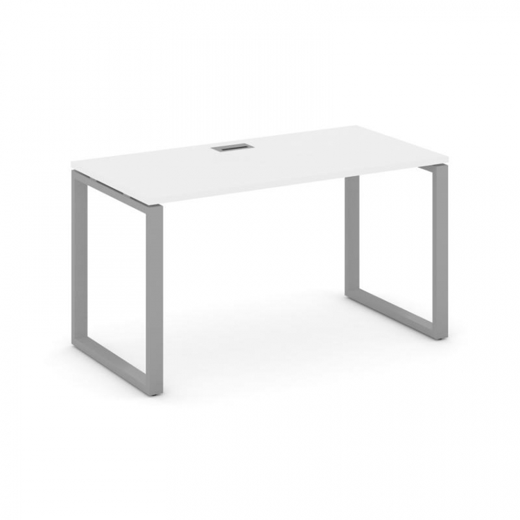 Style Project Стол письменный SN-6O.SP-014 Белый/Металл Серый 1580*700*750