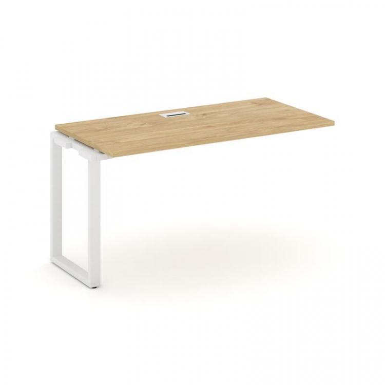 Style Project Проходной наб. элем. SN-6O.ONRS-001 Тиквуд Светлый/Металл Белый 980*600*750