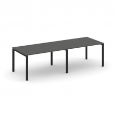 Style Project Стол переговорный SN-6P.SPRG-013.3 Антрацит/Металл Черный 2760*980*750