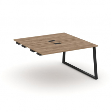 Style Project Стол-приставка к опор. элем. SN-6T1.DPRS-023 Дуб Табак/Металл Черный/Заглушка Пластик