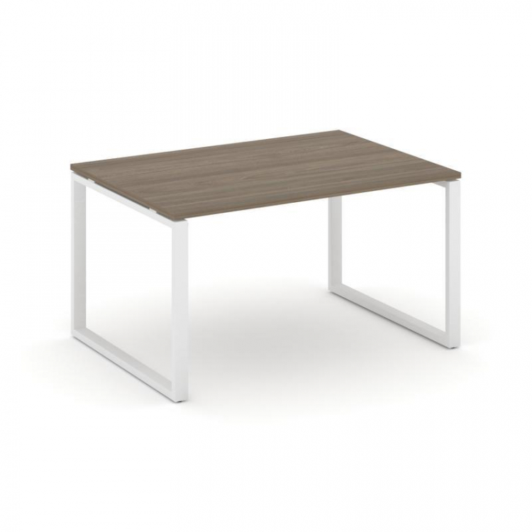 Style Project Стол переговорный SN-6O.SPRG-002.3 Вяз Благородный/Металл Белый 1180*980*750