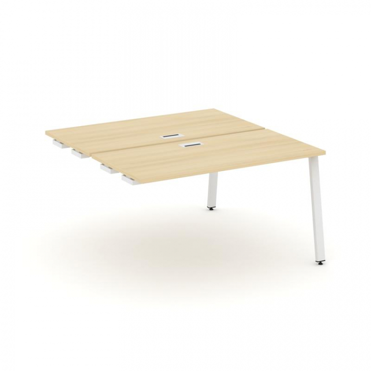 Style Project Стол-приставка к опор. элем. SN-6A.DPRS-011 Акация Лорка/Металл Белый 980*1432*750