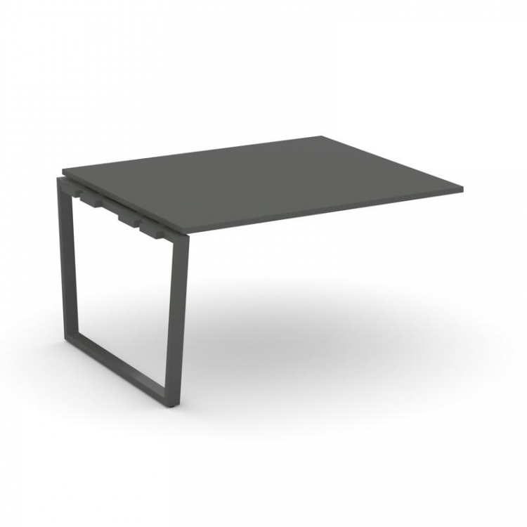 Style Project Проходной наб. элем. перег. стола SN-6T2.NSPRG-034.3 Антрацит/Металл Антрацит 1580*118