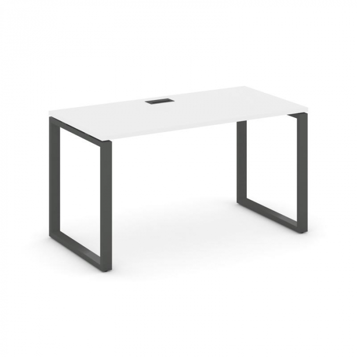 Style Project Стол письменный SN-6O.SP-013 Белый/Металл Антрацит 1380*700*750