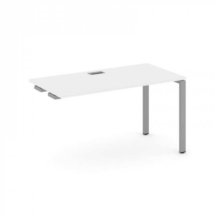Style Project Стол-приставка к опор. элем. SN-6P.OPRS-002 Белый/Металл Серый 1180*600*750