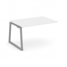 Style Project Проходной наб. элем. перег. стола SN-6T1.NSPRG-004.3 Белый/Металл Серый 1580*980*750