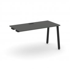 Style Project Стол-приставка к опор. элем. SN-6A.OPRS-024 Антрацит/Металл Черный 1580*800*750