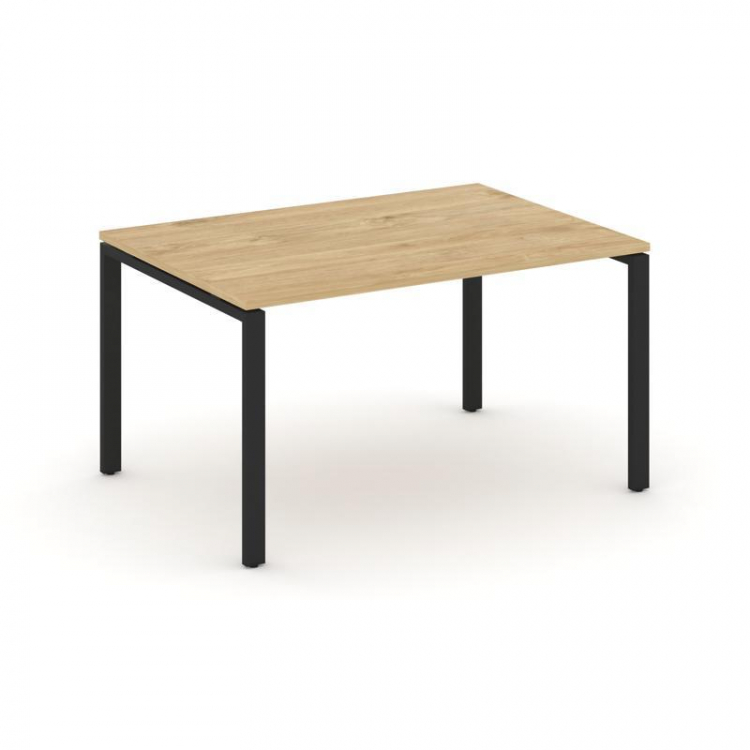 Style Project Стол переговорный SN-6P.SPRG-004.3 Тиквуд Светлый/Металл Черный 1580*980*750