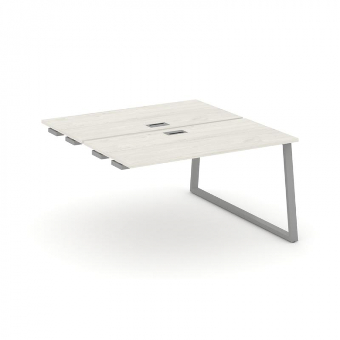 Стайл Проджект Стол-приставка к опор. элем. SN-6T1.DPRS-002 Дуб Наварра/Металл Серый/Заглушка Пласти