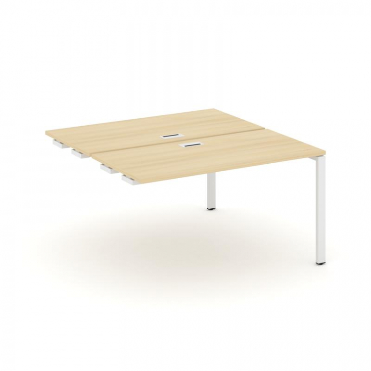 Style Project Стол-приставка к опор. элем. SN-6P.DPRS-013 Акация Лорка/Металл Белый 1380*1432*750