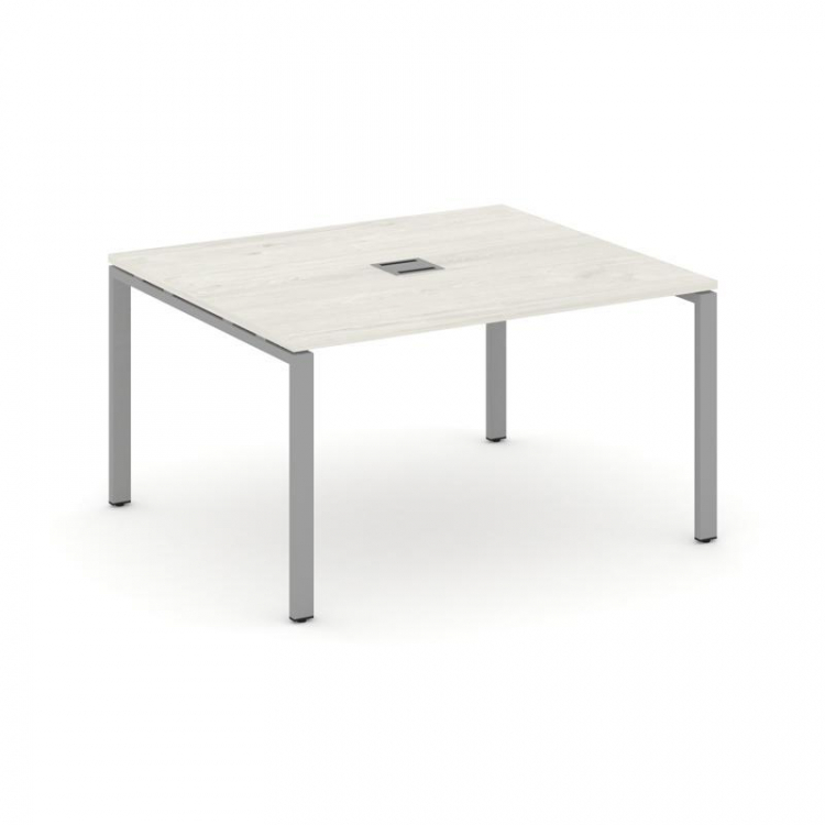 Style Project Стол переговорный SN-6P.SPRG-032 Дуб Наварра/Металл Серый 1180*1180*750