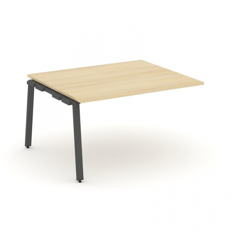 Style Project Проходной наб. элем. перег. стола SN-6A.NSPRG-033.3 Акация Лорка/Металл Антрацит 1380*