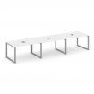Style Project Стол переговорный SN-6O.SPRG-021 Белый/Металл Серый 2940*980*750