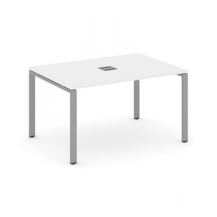 Style Project Стол переговорный SN-6P.SPRG-004 Белый/Металл Серый 1580*980*750