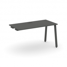 Style Project Стол-приставка к опор. элем. SN-6A.OPRS-003 Антрацит/Металл Антрацит 1380*600*750