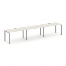 Style Project Рабочая станция 1 сторон. SN-6P.ORS-043 Дуб Наварра/Металл Серый 4140*700*750