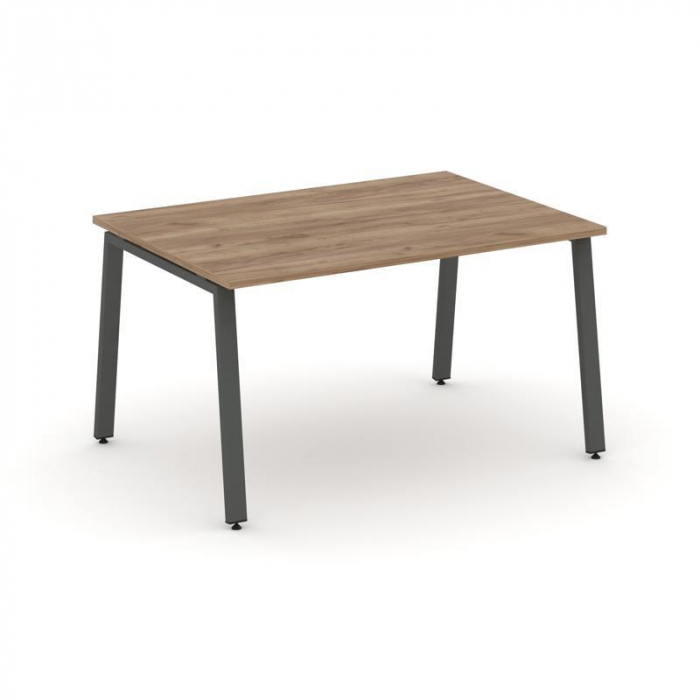 Стайл Проджект Стол переговорный SN-6A.SPRG-001.3 Дуб Табак/Металл Антрацит 980*980*750