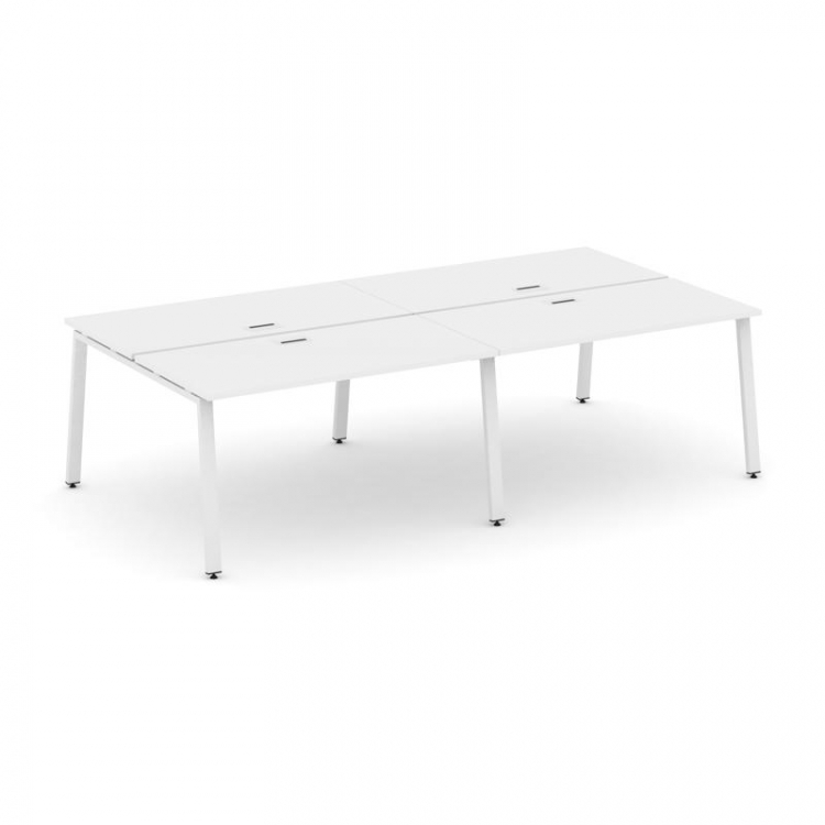 Style Project Рабочая станция 2-х сторон. SN-6A.DRS-033 Белый/Металл Белый 2760*1232*750