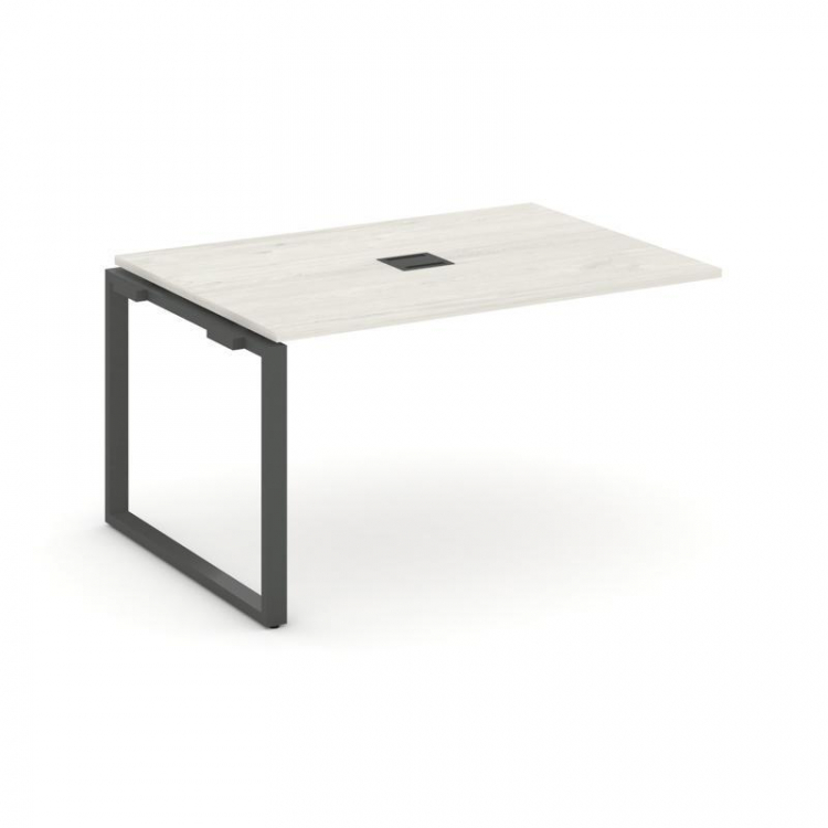 Style Project Проходной наб. элем. перег. стола SN-6O.NSPRG-002 Дуб Наварра/Металл Антрацит 1180*980