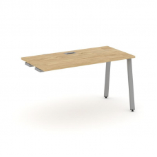 Style Project Стол-приставка к опор. элем. SN-6A.OPRS-013 Тиквуд Светлый/Металл Серый 1380*700*750