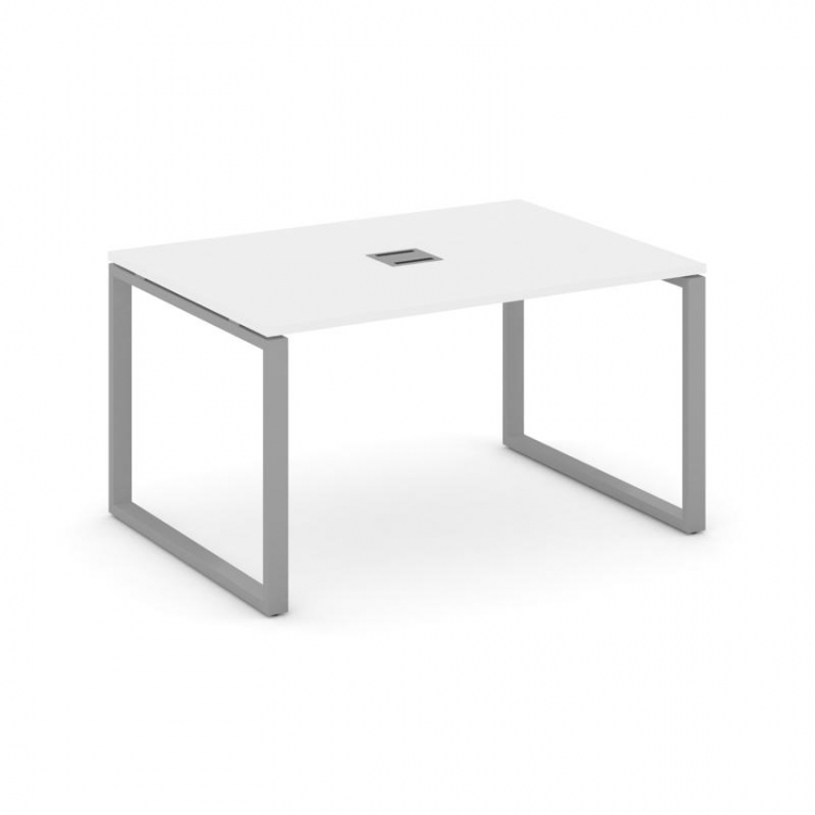 Style Project Стол переговорный SN-6O.SPRG-002 Белый/Металл Серый 1180*980*750