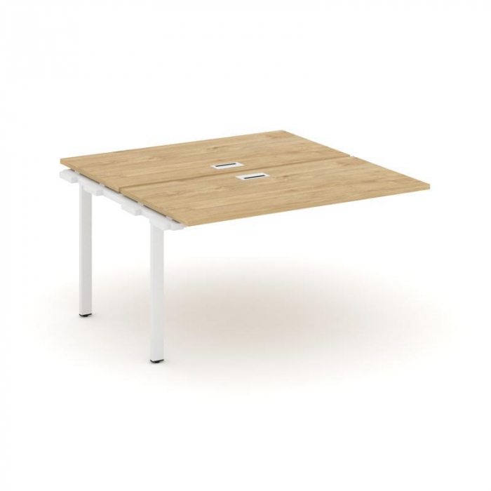 Style Project Проходной наб. элем. SN-6P.DNRS-014 Тиквуд Светлый/Металл Белый 1580*1432*750