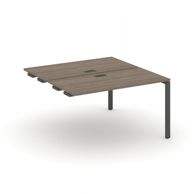 Style Project Стол-приставка к опор. элем. SN-6P.DPRS-003 Вяз Благородный/Металл Антрацит 1380*1232*