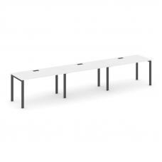 Style Project Рабочая станция 1 сторон. SN-6P.ORS-042 Белый/Металл Антрацит 3540*700*750