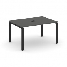 Style Project Стол переговорный SN-6P.SPRG-001 Антрацит/Металл Черный 980*980*750