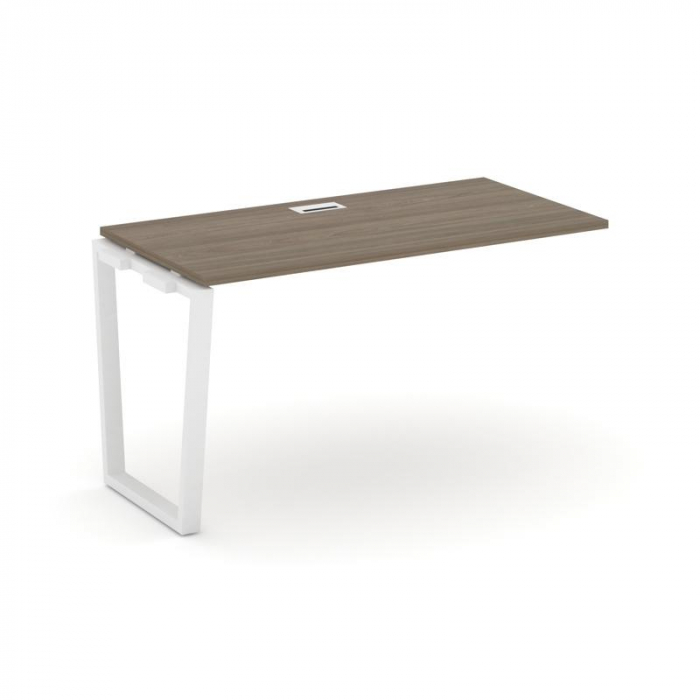 Style Project Проходной наб. элем. SN-6T2.ONRS-001 Вяз Благородный/Металл Белый/Заглушка Пластик Бел