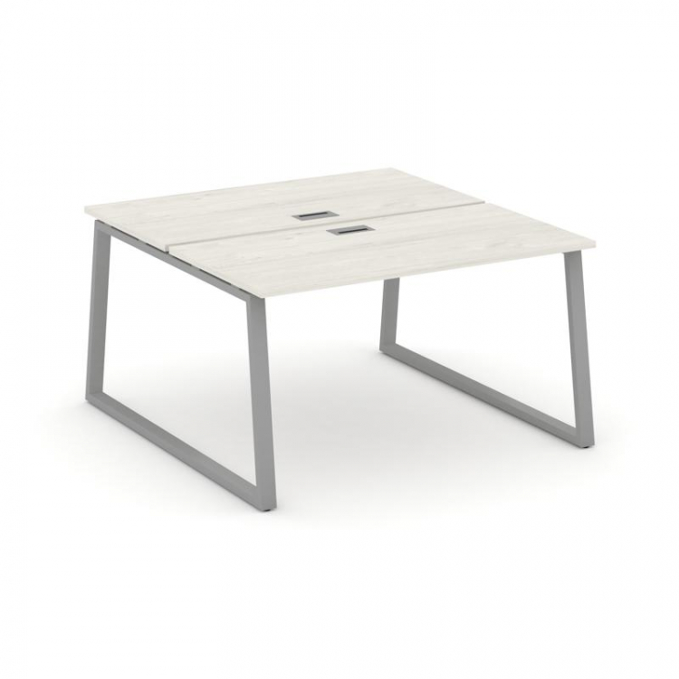 Style Project Рабочая станция 2-х сторон. SN-6T1.DRS-014 Дуб Наварра/Металл Серый/Заглушка Пластик С