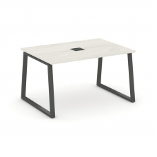 Style Project Стол переговорный SN-6T1.SPRG-002 Дуб Наварра/Металл Антрацит/Заглушка Металл Антрацит