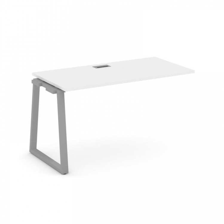 Style Project Проходной наб. элем. SN-6T1.ONRS-001 Белый/Металл Серый/Заглушка Пластик Серебро 980*6