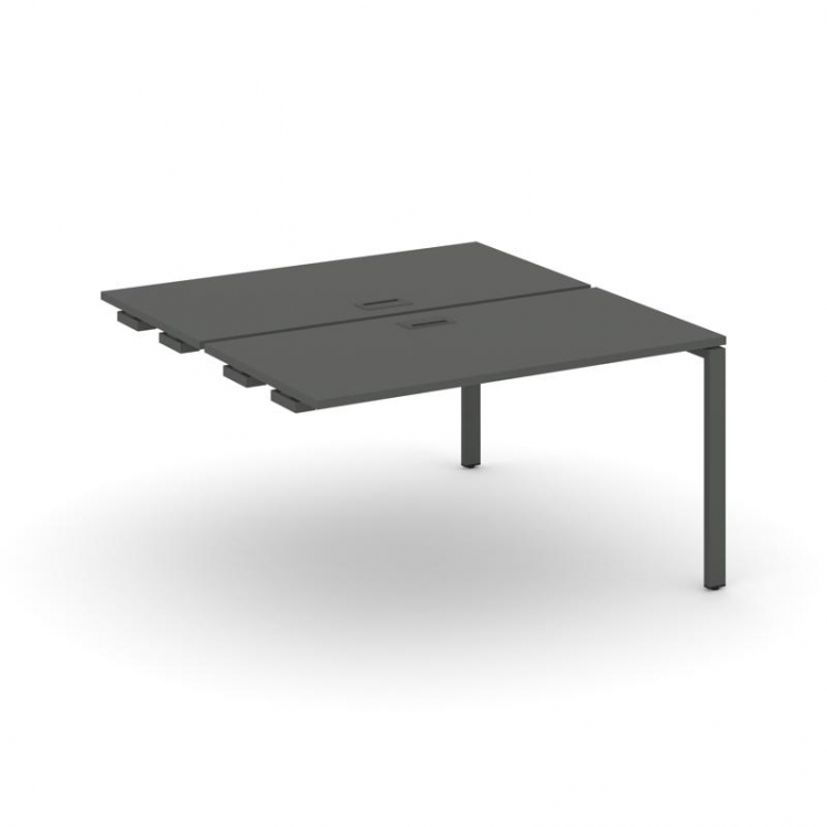 Style Project Стол-приставка к опор. элем. SN-6P.DPRS-013 Антрацит/Металл Антрацит 1380*1432*750