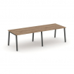 Style Project Стол переговорный SN-6A.SPRG-012.3 Дуб Табак/Металл Антрацит 2360*980*750 Style Project Стол переговорный SN-6A.SPRG-012.3 Дуб Табак/Металл Антрацит 2360*980*750