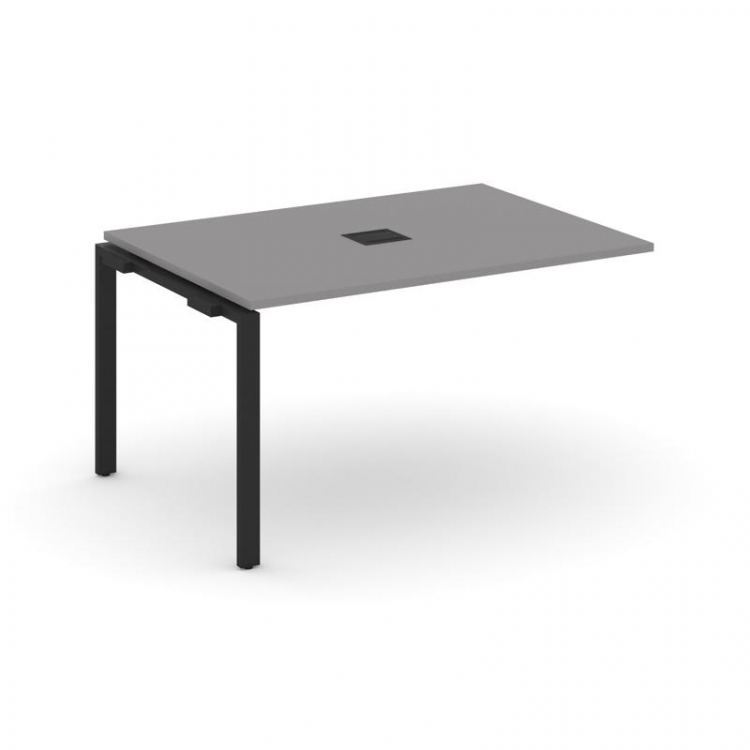 Стайл Проджект Проходной наборный элемент переговорного стола SN-6P.NSPRG-003 Серый Пепел/Металл Чер