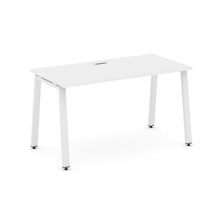 Style Project Стол письменный SN-6A.SP-013 Белый/Металл Белый 1380*700*750