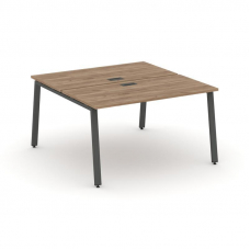 Style Project Рабочая станция 2-х сторон. SN-6A.DRS-013 Дуб Табак/Металл Антрацит 1380*1432*750