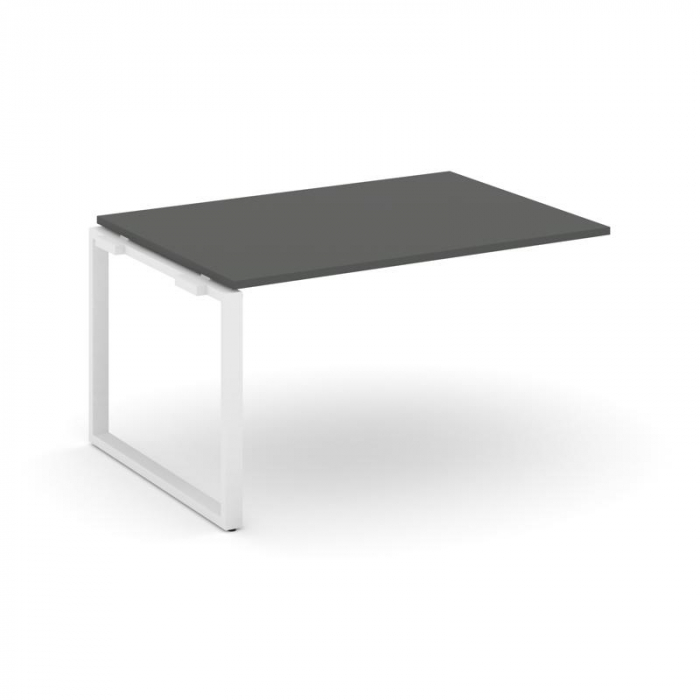 Style Project Проходной наб. элем. перег. стола SN-6O.NSPRG-002.3 Антрацит/Металл Белый 1180*980*750