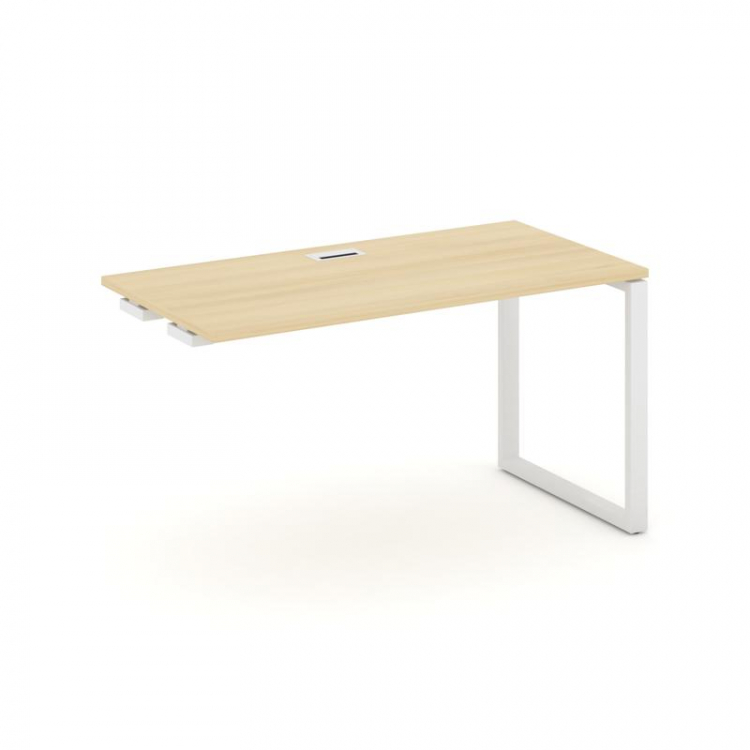 Style Project Стол-приставка к опор. элем. SN-6O.OPRS-022 Акация Лорка/Металл Белый 1180*800*750