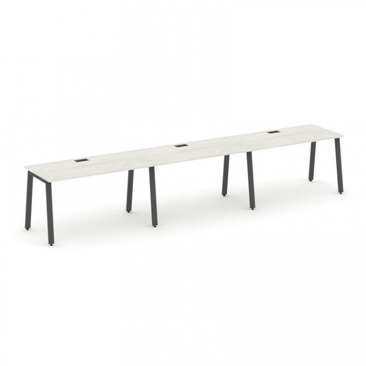 Style Project Рабочая станция 1 сторон. SN-6A.ORS-031 Дуб Наварра/Металл Антрацит 2940*600*750