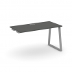 Style Project Стол-приставка к опор. элем. SN-6T1.OPRS-022 Антрацит/Металл Серый/Заглушка Пластик Се