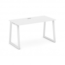 Style Project Стол письменный SN-6T1.SP-024 Белый/Металл Белый/Заглушка Пластик Белый 1580*800*750